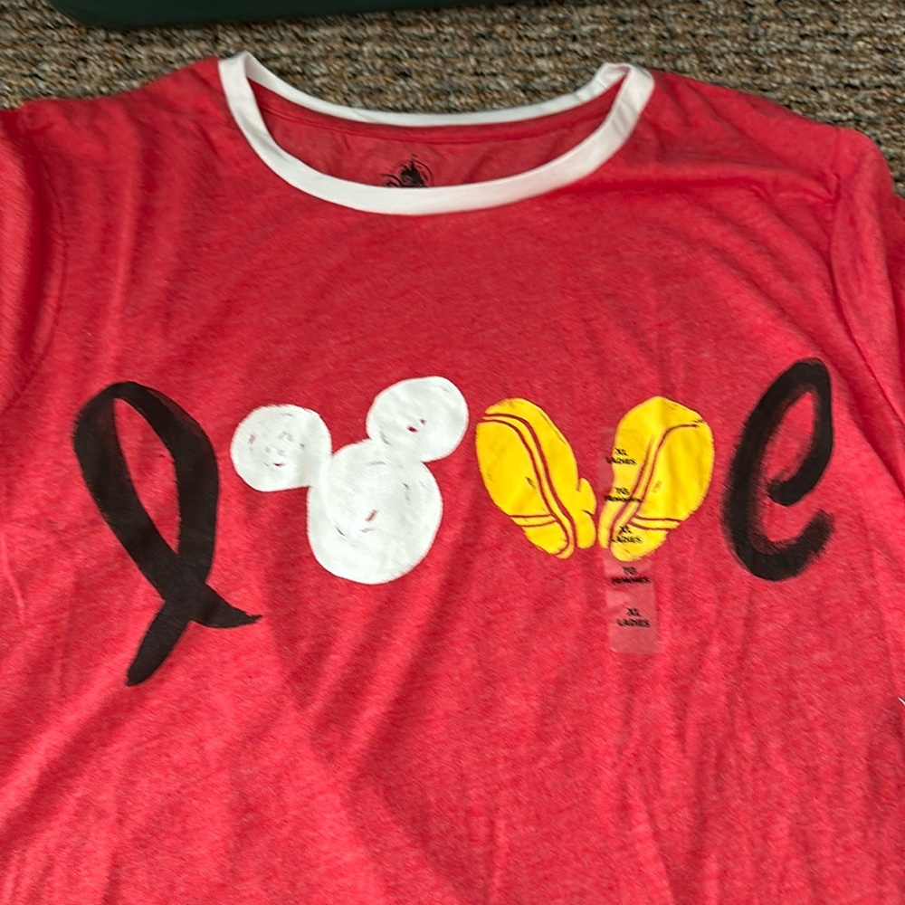 Disney Love Long Sleeve Top XL